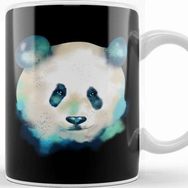 Baskı Dükkanı Cute Space Galactic Artsy Panda Bear Adorable Kupa