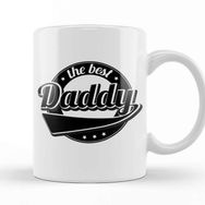 Baskı Dükkanı Cute The Best Daddy New Parent Father Funny Dad Beyaz 330 ml Porselen Kupa