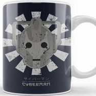 Baskı Dükkanı Cyberman Retro Japanese Dr Who Kupa