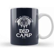 Baskı Dükkanı D And D Camp Become A Dungeon Master Beyaz 330 ml Porselen Kupa Bardak