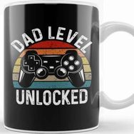 Baskı Dükkanı Dad Level Unlocked Gaming New Dad Baby Announcement Fathers Day Kupa