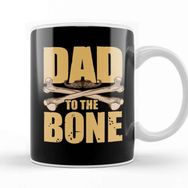 Baskı Dükkanı Dad to the Bone Funny Dad Pun Father S Day Joke Kupa Bardak