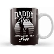Baskı Dükkanı Daddy Son´s Hero Daughter´s Live Papa Dad Father Stepdad Kupa
