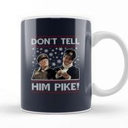 Baskı Dükkanı Dads Army Dont Tell Him Pike Christmas Knit Pattern Kupa