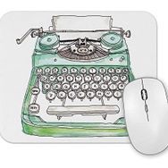Baskı Dükkanı Daktilo Mouse Pad