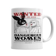 Baskı Dükkanı Dangerous Women Sihirli Porselen Kupa