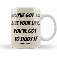 Baskı Dükkanı Daniel Craig Quotes Gift Kupa