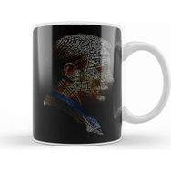 Baskı Dükkanı Dark Hannibal Typography Kupa