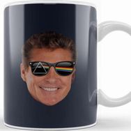 Baskı Dükkanı Dark Side Of Hasselhoff Baywatch Kupa
