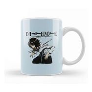 Baskı Dükkanı Death Note L 02 Beyaz Porselen Kupa Bardak