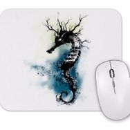 Baskı Dükkanı Deniz Atı Komplike Model Mouse Pad