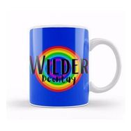 Baskı Dükkanı Deontay Wilder Retro Rainbow Style Kupa