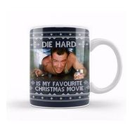 Baskı Dükkanı Die Hard Is My Favourite Christmas Movie Beyaz Kupa Bardak