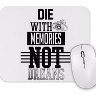 Baskı Dükkanı Die With Memories White Mouse Pad