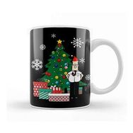 Baskı Dükkanı Dilbert Around The Christmas Tree Kupa Bardak