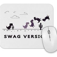 Baskı Dükkanı Dino Swag Version Mouse Pad