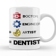 Baskı Dükkanı Doctor Engineer Artist Dentist 025 Kupa Bardak