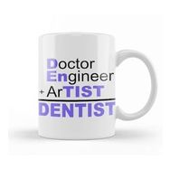 Baskı Dükkanı Doctor Engineer Artist Dentist 032 Kupa Bardak