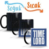 Baskı Dükkanı Doctor Who Time Sihirli Porselen Kupa