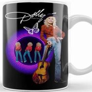 Baskı Dükkanı Dolly Parton Kupa Bardak