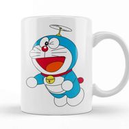 Baskı Dükkanı Doraemon 02 Beyaz 330 ml Porselen Kupa Bardak