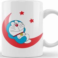 Baskı Dükkanı Doraemon 05 Beyaz 330 ml Porselen Kupa Bardak