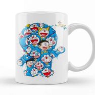 Baskı Dükkanı Doraemon 07 Beyaz 330 ml Porselen Kupa Bardak