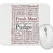 Baskı Dükkanı Dota 2 Pudge Typography Pudge Mouse Pad
