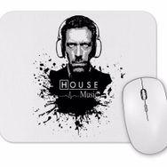 Baskı Dükkanı Dr House Music Mouse Pad