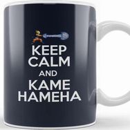 Baskı Dükkanı Dragon Ball Z Keep Calm And Kamehameha Kupa