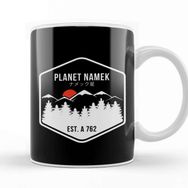 Baskı Dükkanı Dragon Ball Z Planet Namek Mountain Range Kupa