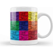 Baskı Dükkanı Dragon Ball Z Shenron Pop Art Kupa