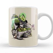Baskı Dükkanı Drawing Alien Kupa