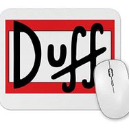 Baskı Dükkanı Duff Mouse Pad