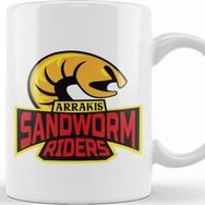 Baskı Dükkanı Dune Arrakis Sandworm Riders Kupa