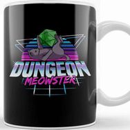 Baskı Dükkanı Dungeon Meowster Cute Cat Gaming Kupa