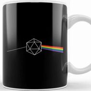 Baskı Dükkanı Dungeons and Dragons Dice Dark Side of The Moon Kupa