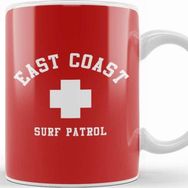 Baskı Dükkanı East Coast Surf Patrol Kupa Bardak