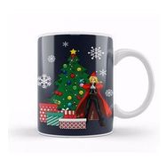 Baskı Dükkanı Edward Elric Around The Christmas Tree Kupa Bardak