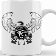 Baskı Dükkanı Egyptian Eye Of Horus Wadjet Kupa