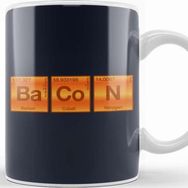 Baskı Dükkanı Elements of Bacon Kupa