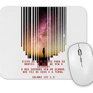 Baskı Dükkanı Elevo Meus Olhos Para Os Montes Mouse Pad