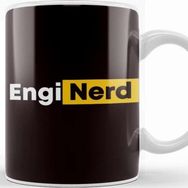 Baskı Dükkanı Engineer Nerd Computer Science Developer Programmer Internet Porselen Beyaz Kupa Bardak