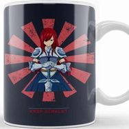 Baskı Dükkanı Erza Scarlet Retro Japanese Fairy Tail Kupa