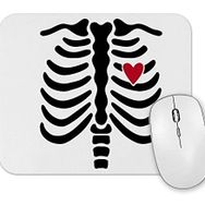 Baskı Dükkanı Esqueleto Mouse Pad