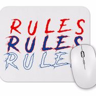 Baskı Dükkanı Estampa Rules Mouse Pad