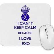 Baskı Dükkanı Exo I Cant Keep Calm Mouse Pad