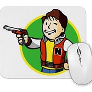 Baskı Dükkanı Fallout Fan Boy Mouse Pad