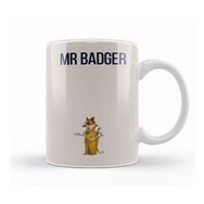 Baskı Dükkanı Fantastic Mr Fox Mr Badger Kupa