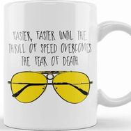 Baskı Dükkanı Faster Faster Fear And Loathing In Las Vegas Kupa